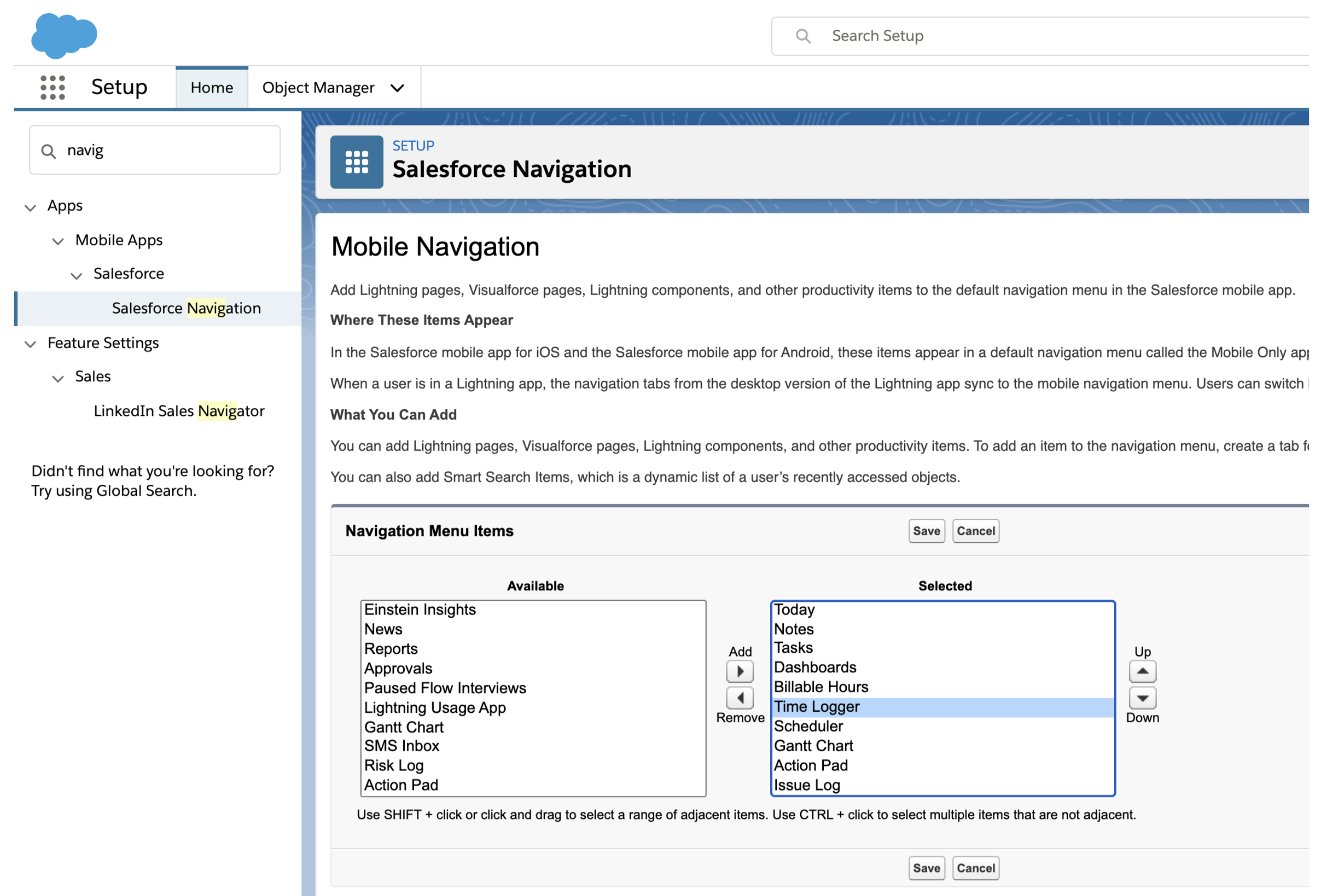 How to Log Time from the Salesforce1/Salesforce Mobile App