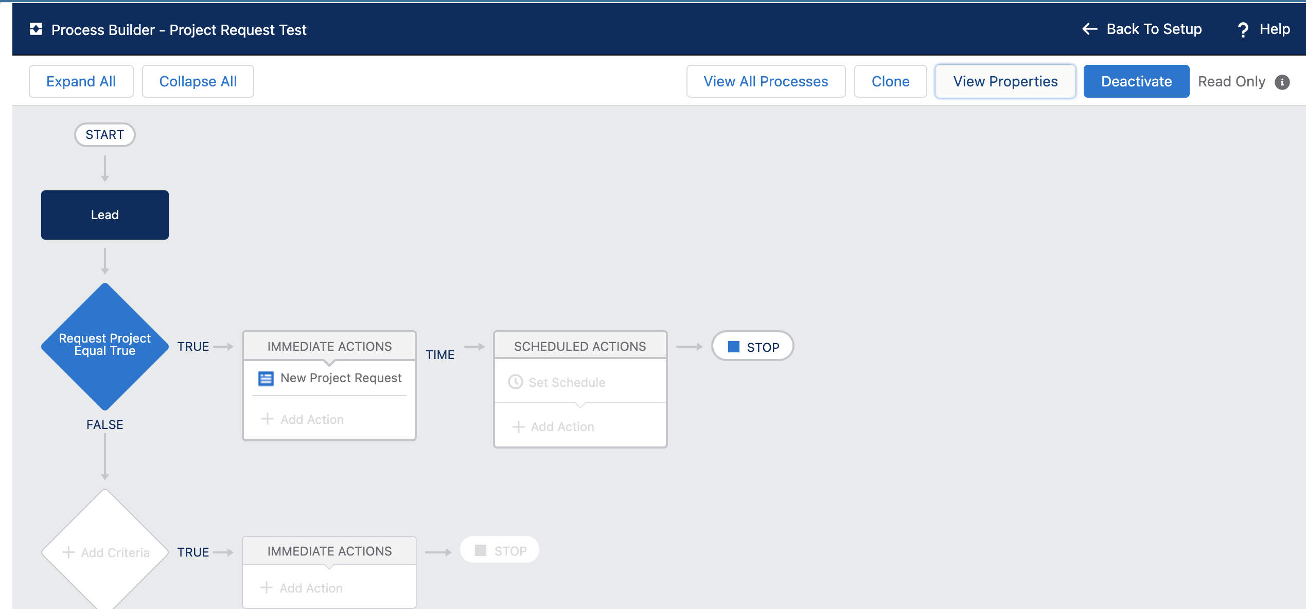 Automate Project Requests