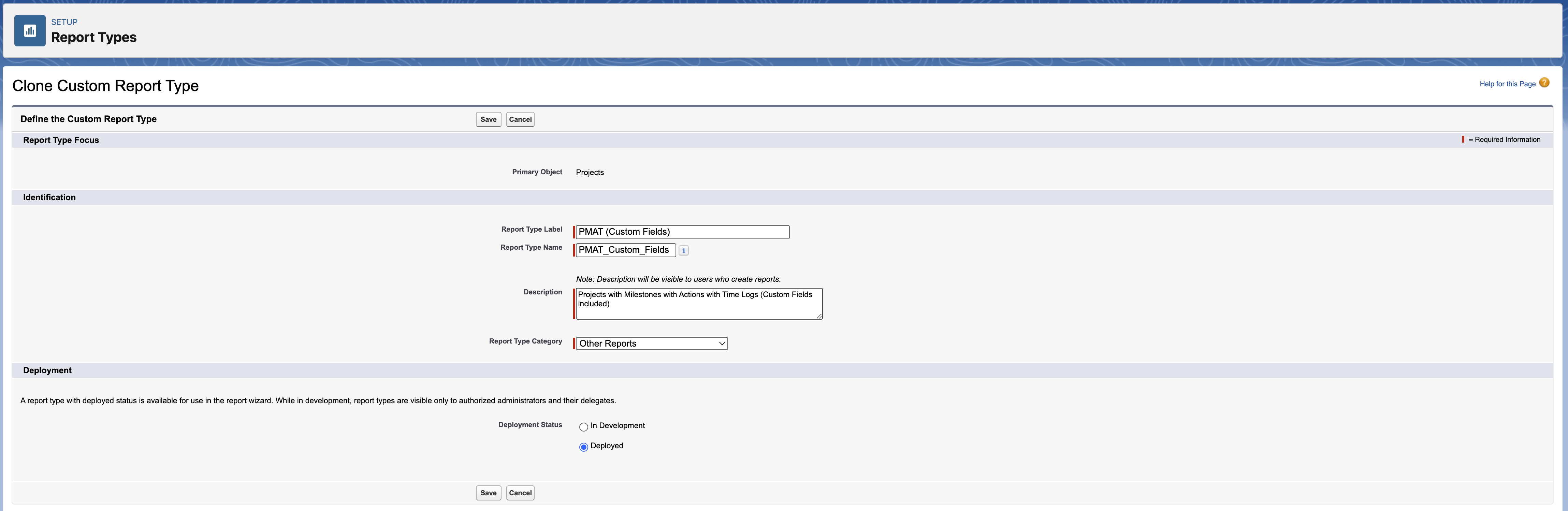 Unable to Add Custom Field to Report