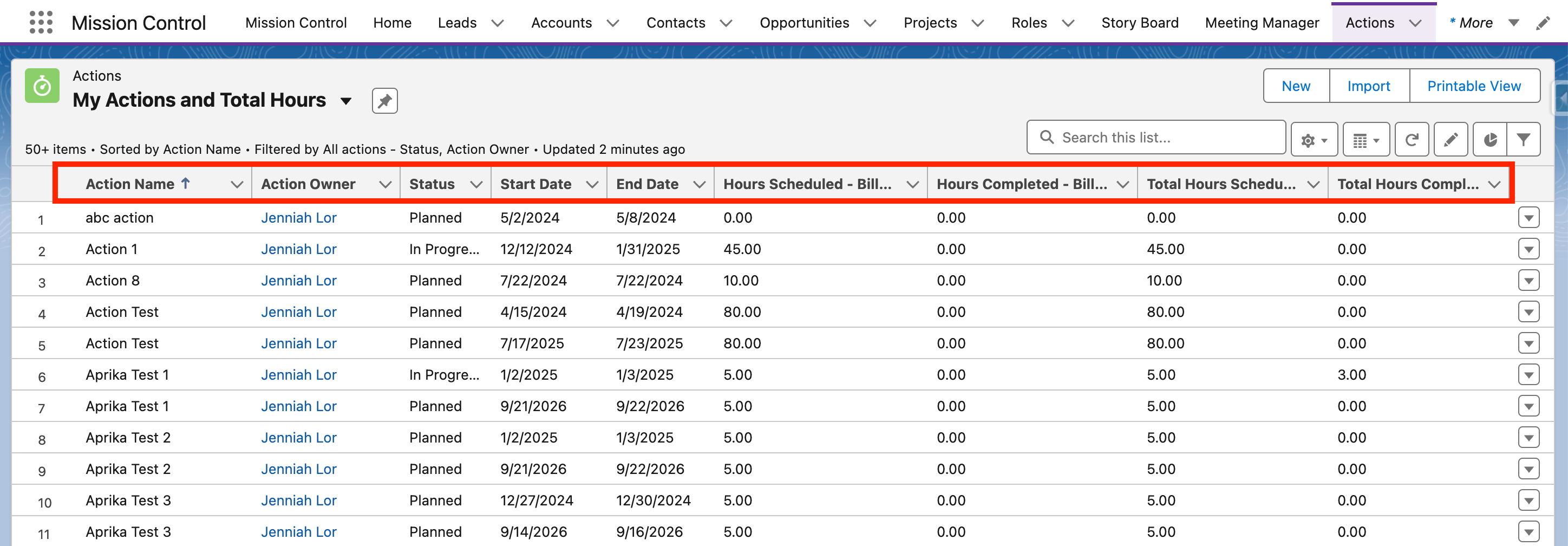Creating or Cloning a List View