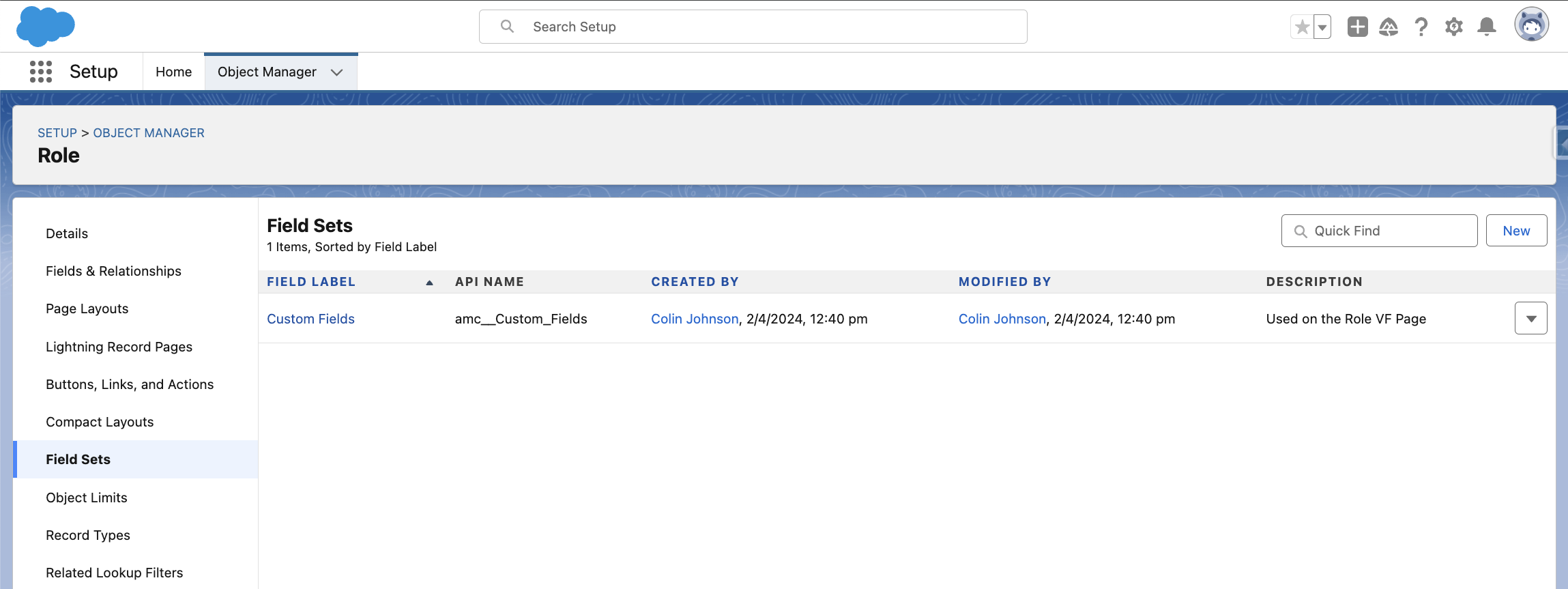 Add Custom Fields to the Role Page