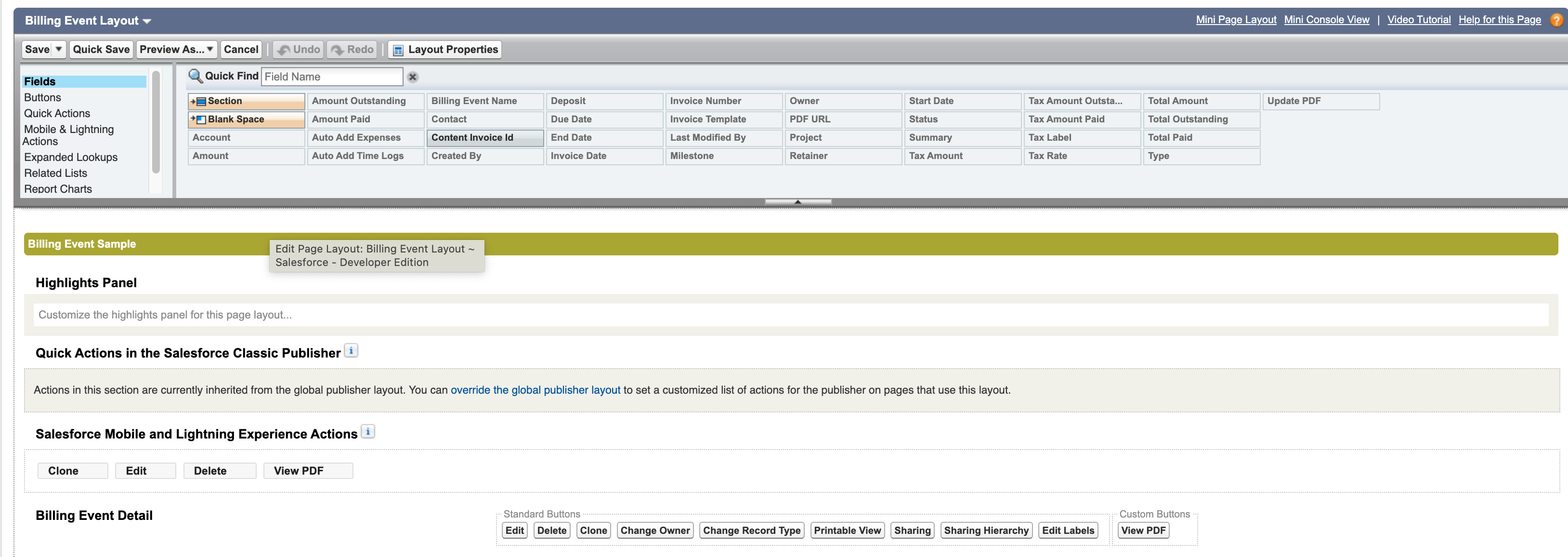 What is the Billing Event Object?